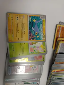 Large Bundle of Pokemon Cards with Pokeball Case and Tin - Mixed Types - Image 3
