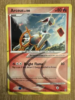 Arceus - Pokemon Card - Platinum Arceus AR3 - Rare Holo - VLP - Image 1