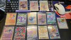 Big 14 Pokemon Lot of cards - Amazing Rares - EX - V's - #pok7 - Image 1