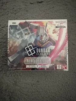 Gundam Card Game | GD01 | Newtype Rising | Booster Box - Image 1