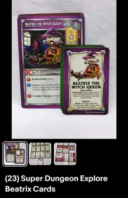 Custom Lot Of Super Dungeon Explore Card Lots - Image 1