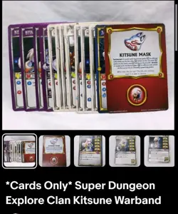 Custom Lot Of Super Dungeon Explore Card Lots - Image 2
