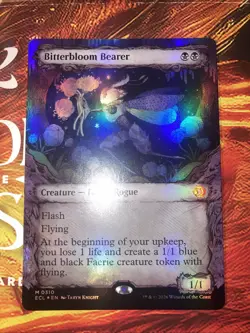 Bitterbloom Bearer (Showcase) Lorwyn Eclipsed Foil - Image 2