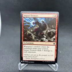 ***Impact Tremors***MTG Dragons of Tarkir #140 LIST REPRINTS MAGIC - Image 1