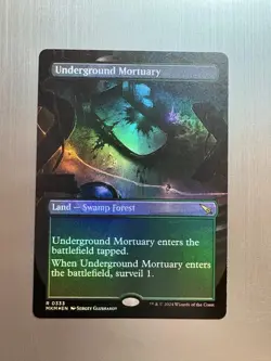 Underground Mortuary - 333 - MTG: Murders at Karlov Manor - Borderless - FOIL - Image 1