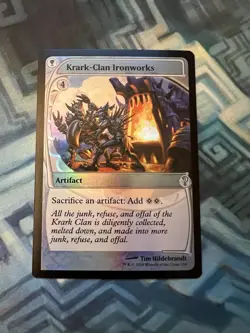 MTG Foil Krark-Clan Ironworks NM Unplayed Future Sight Frame Mystery Booster 2 - Image 1