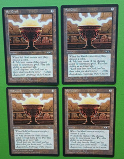 Magic the Gathering MTG Alliances SOL GRAIL X 4 NM U 1996 NICE! - Image 2