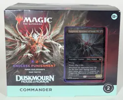MTG Duskmourn - Endless Punishment Commander Deck | Precon | Magic | DSC - Image 1