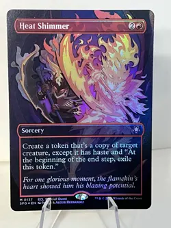 Heat Shimmer ** FOIL BORDERLESS ** Special Guest: Lorwyn Eclipsed - NM MTG - Image 2