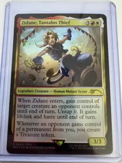 Zidane, Tantalus Thief Promo #P0005 FOIL MTG Final Fantasy ENG NM - Image 1