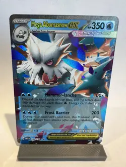 Mega Abomasnow ex #036/132 ME01: Mega Evolution Near Mint or Better - Image 1