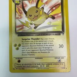 Pokemon TCG 2002 Legendary Collection Dark Raichu 7/110 Non Holo - Image 3