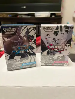Pokemon Booster Bundles ‘Lot of 2’ Black Bolt White Flare Factory Sealed - Image 1