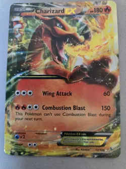 Pokemon TCG Charizard EX 12/106 Flashfire Holo - Image 1