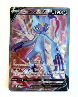Pokemon Astral Radiance - HISUIAN SNEASLER V - FULL ART - 174/189 - NM - Image 1