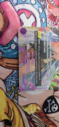 One Piece TCG Ms. All Sunday SP Wings of the Captain OP04-064 Listing 1 NM - Image 3