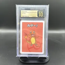 CGC 10 Pristine Charmander Old Maid 2019 Japanese Pokemon Card - Image 1