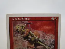 Goblin Settler MTG Magic the Gathering Starter 1999 MP Uncommon Card - Image 2
