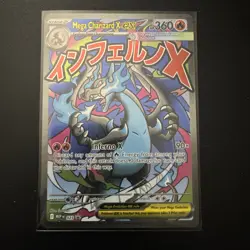 Mega Charizard X ex - 023 ME: Mega Evolution Promo Holo Pokemon TCG NM - Image 1