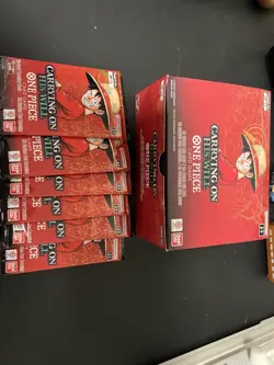 One Piece TCG - Carrying On His Will - OP13 English Booster Pack Lot Of 6 - Image 1