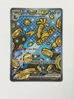 Pokemon TCG Gholdengo Ex 164/131 Special Illustration Rare Prismatic Evolutions - Image 1