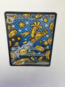 Pokemon TCG Gholdengo Ex 164/131 Special Illustration Rare Prismatic Evolutions - Image 5