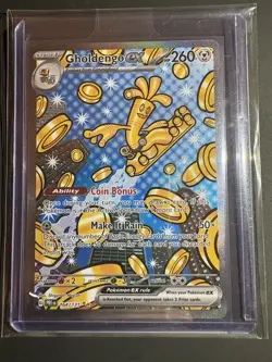 Gholdengo EX 164/131 Pokemon TCG Prismatic Evolutions Special Illustration Rare - Image 1