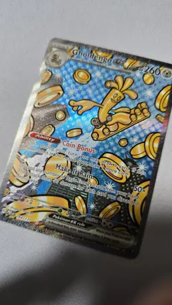 Gholdengo EX 164/131 Prismatic Evolutions Special Illustration Rare Pokemon TCG - Image 1