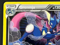 Greninja XY24 - XY Black Star Promo Holo Pokemon Card Moderately Played - Image 4