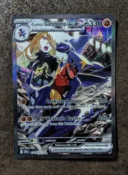 Cynthia’s Garchomp EX #232/182 SIR - NM/M - 2025 Destined Rivals Pokemon TCG NM - Image 1