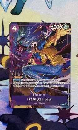 Trafalgar Law (Illustration Box Vol.6) P-093 One Piece Promotion Cards Foil - Image 1