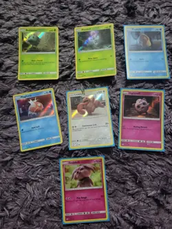 Part complete pokemon detective pikachu card set 7/18 - Image 1