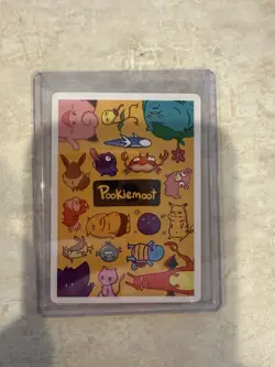 🔥SHINING Gyradouche Pookiemoot #0130 (Holo Gold) Parody Card Fan Art Derpy🔥 - Image 2