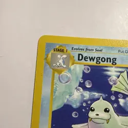 Dewgong 25/102 Base Set (Shadowless) Regular Pokemon TCG Card - Image 2