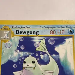 Dewgong 25/102 Base Set (Shadowless) Regular Pokemon TCG Card - Image 3