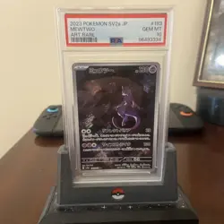 Pokemon Card - Mewtwo AR 183/165 SV2a Japanese Scarlet Violet 151 - PSA 10 - Image 1