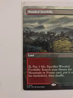 Wooded Foothills (Borderless) Modern Horizons 3 Regular - Image 3