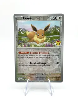 Eevee - (Pokemon Day 2025) (Reverse Cosmos Holo) 074/131 Miscellaneous Cards... - Image 1