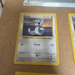 Pokemon TCG Dratini Base Set, Shadowless Uncommon Card 26/102 - Image 2