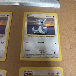Pokemon TCG Dratini Base Set, Shadowless Uncommon Card 26/102 - Image 3
