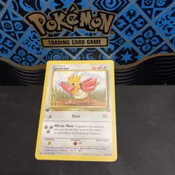 Pokemon Cards: Jungle 1st Edition Common: Spearow 62/64 - Image 1