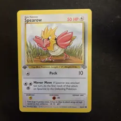 Pokemon Cards: Jungle 1st Edition Common: Spearow 62/64 - Image 2