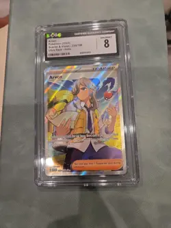 CGC Mint 8 ARVEN 235/198 Scarlet & Violet Pokemon English 2023 - Image 1