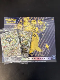Pokemon TCG Scarlet And Violet Surging Sparks Elite Trainer Box SEALED +2 PROMOS - Image 1