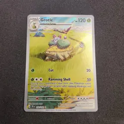 Pokemon TCG Grotle 164/162 Temporal Forces Holo Illustration Rare - Near Mint - Image 1