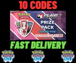 SERIES 5 PRIZE PACK PLAY Codes Booster Pokemon TCG LIVE - PTCGL - SENT FAST - Image 1