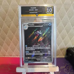 Palafin 225/091 Illustration Rare Paldean Fates Pokemon Get Graded Gem Mint 10 - Image 1