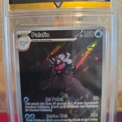 Palafin 225/091 Illustration Rare Paldean Fates Pokemon Get Graded Gem Mint 10 - Image 4