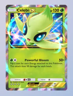Celebi EX, Pokemon TCG Pocket, English, Mythical Island set, Digital - Image 1