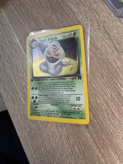 1st Edition Dark Arbok 02/82 Team Rocket Pokemon TCG MP - LP - Image 3